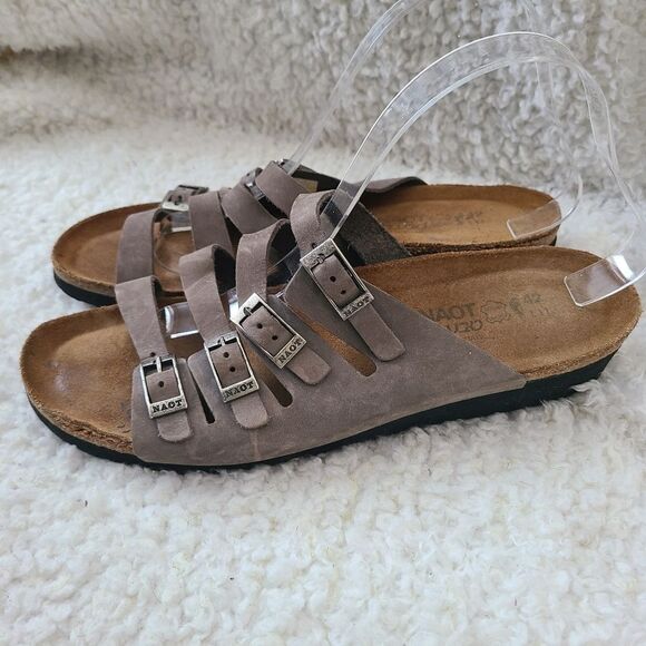 Naot 4 buckle Straps Slide Sandals size 11 - Picture 3 of 9